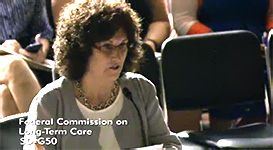 Commission on Long-Term Care Public Hearing on "Populations in Need of LTSS and Service Delivery Issues"