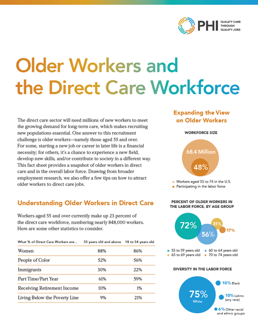Older Workers and the Direct Care Workforce