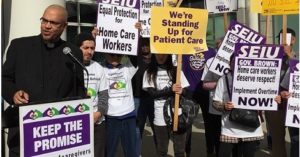 Calif. Home Care Workers Protest Overtime Wage Reversal
