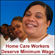 Home Care Workers' Wage Plight Attracts Media Attention