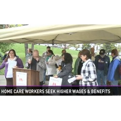 Maine Home Care Workers Rally for Better Jobs