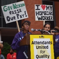 Missouri Home Care Workers Ask Governor to Raise Their Wages