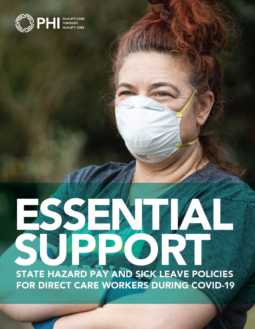 Essential Support: State Hazard Pay and Sick Leave Policies for Direct Care Workers During COVID-19