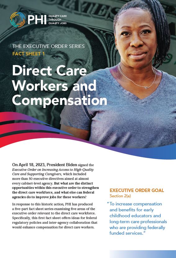 Direct Care Workers: Compensation (Executive Order Series)