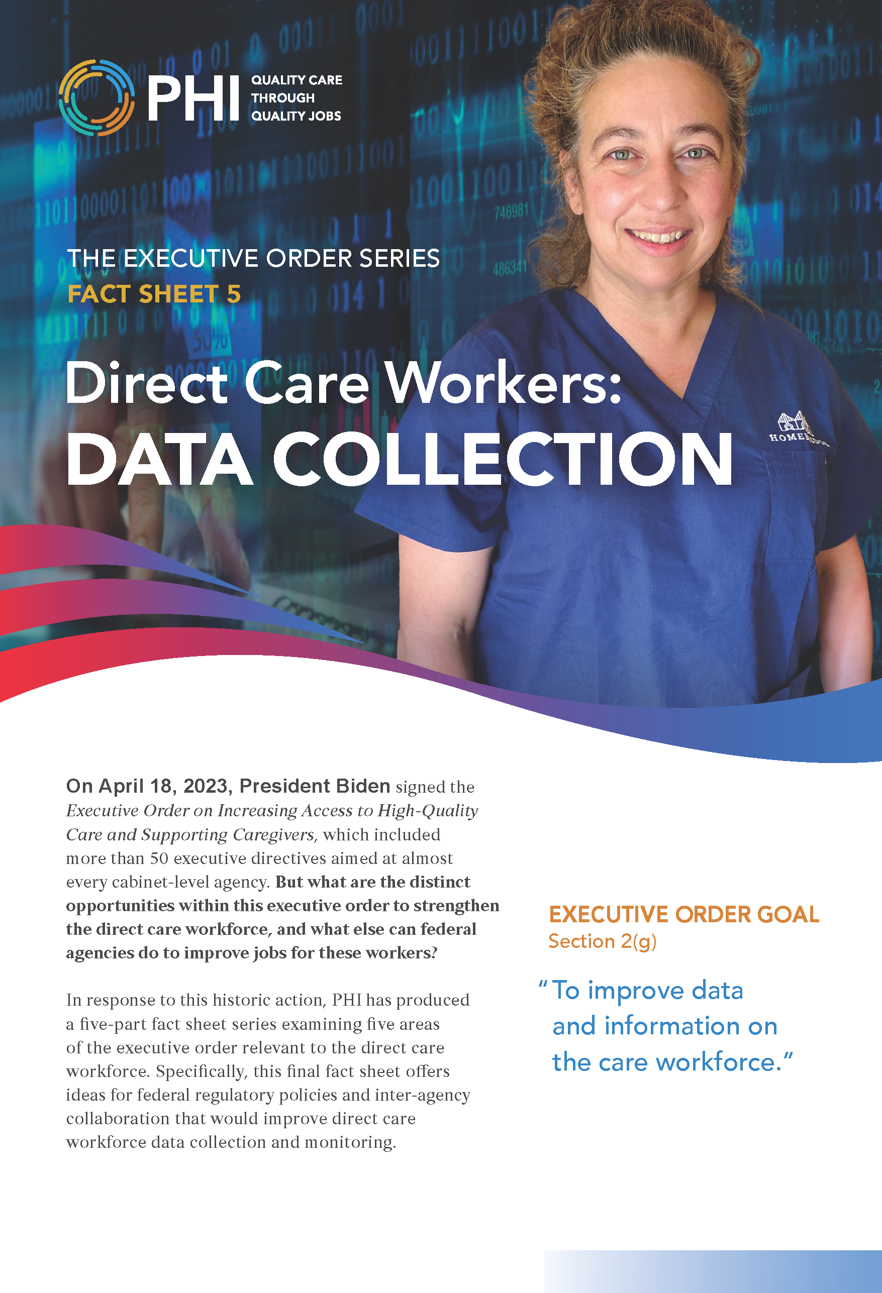 Direct Care Workers: Data Collection (Executive Order Series)